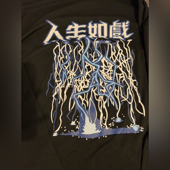 Lightning long sleeve graphic tee - Picture 1 of 1